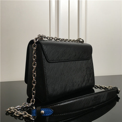 High Quality Luxury Louis Vuitton Twist Denim Bag – Style 47884 alternate view
