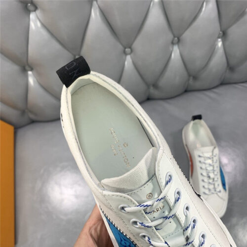 High Quality Luxury Loui Vuitton Mens Tattoo Canvas Sneakers – Style 67907 product detail