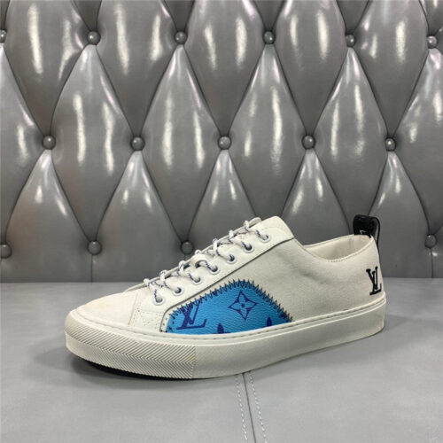 High Quality Luxury Loui Vuitton Mens Tattoo Canvas Sneakers – Style 67907 product detail