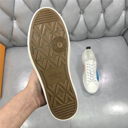 High Quality Luxury Loui Vuitton Mens Tattoo Canvas Sneakers – Style 67907 product detail