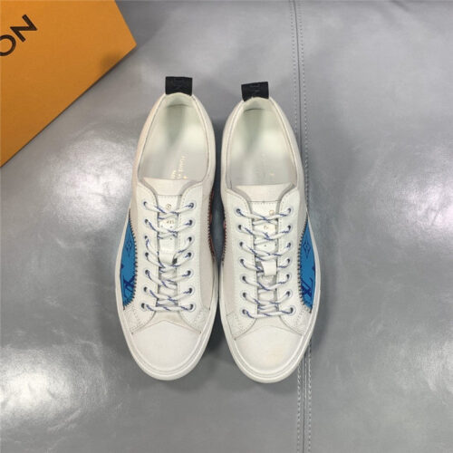 High Quality Luxury Loui Vuitton Mens Tattoo Canvas Sneakers – Style 67907 product detail