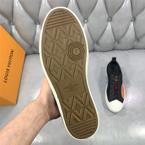 High Quality Luxury Loui Vuitton Mens Tattoo Canvas Sneakers – Style 81475 product detail