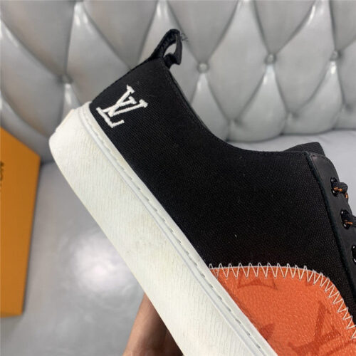 High Quality Luxury Loui Vuitton Mens Tattoo Canvas Sneakers – Style 81475 product detail