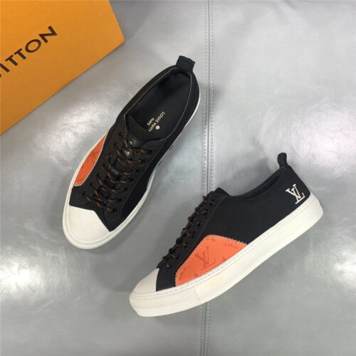 High Quality Luxury Loui Vuitton Mens Tattoo Canvas Sneakers – Style 81475 product detail