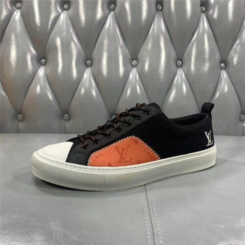 High Quality Luxury Loui Vuitton Mens Tattoo Canvas Sneakers – Style 81475 product detail