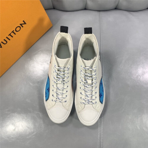 High Quality Luxury Loui Vuitton Mens Tattoo Canvas Sneakers product detail