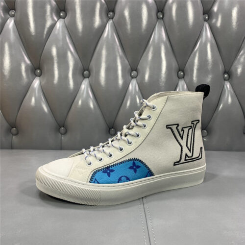 High Quality Luxury Loui Vuitton Mens Tattoo Canvas Sneakers product detail
