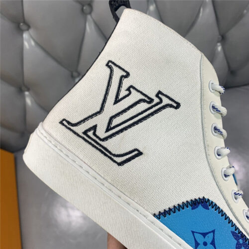 High Quality Luxury Loui Vuitton Mens Tattoo Canvas Sneakers product detail