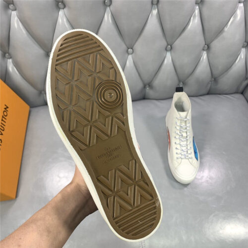 High Quality Luxury Loui Vuitton Mens Tattoo Canvas Sneakers product detail