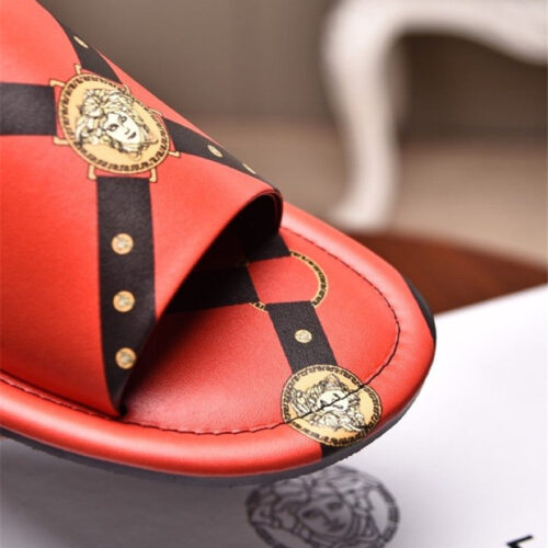 High Quality Luxury Versace Slippers Mens – Style 75859 product detail