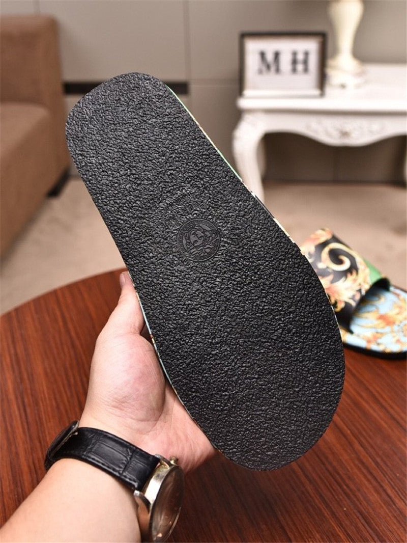 High Quality Luxury Versace Slippers Mens – Style 75859 product detail