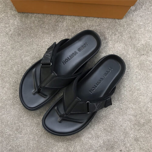 High Quality Luxury Louis Vuitton Mens Sandals Shoes – Style 79363 alternate view