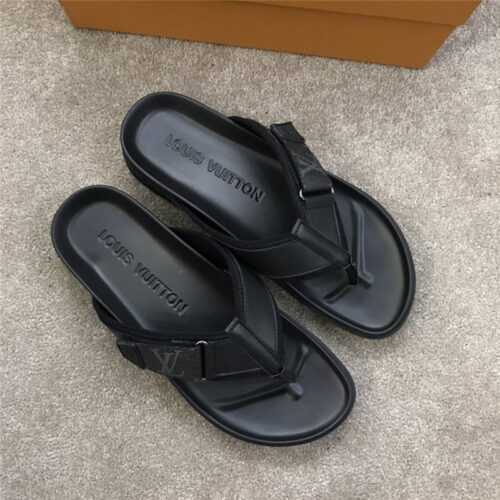 High Quality Luxury Louis Vuitton Mens Sandals Shoes – Style 79363