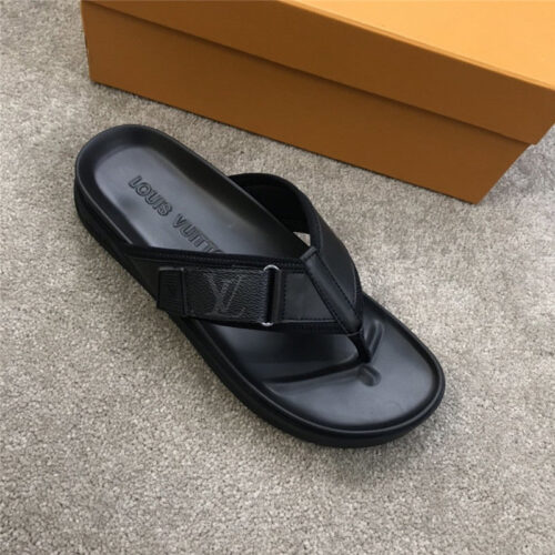 High Quality Luxury Louis Vuitton Mens Sandals Shoes – Style 79363 product detail