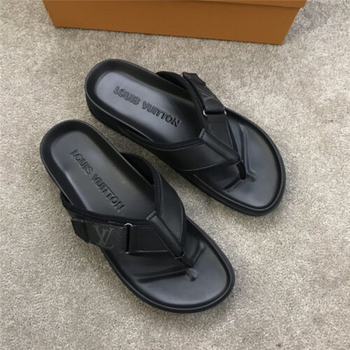 High Quality Luxury Louis Vuitton Mens Sandals Shoes – Style 79363 product detail