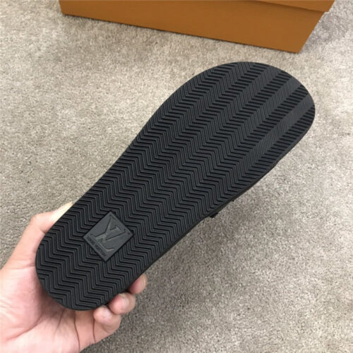 High Quality Luxury Louis Vuitton Mens Sandals Shoes product detail