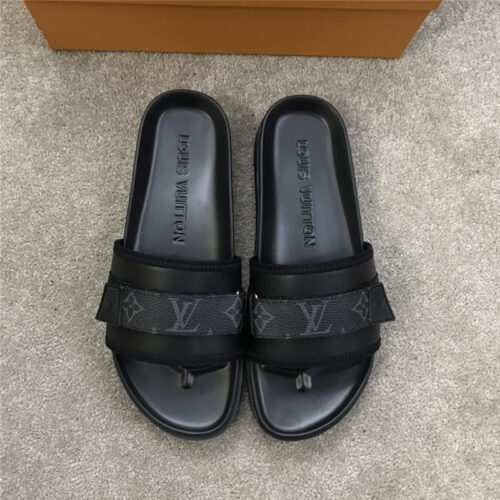 High Quality Luxury Louis Vuitton Mens Sandals Shoes alternate view
