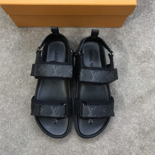 High Quality Luxury Louis Vuitton Mens Sandals Shoes – Style 13827 product detail