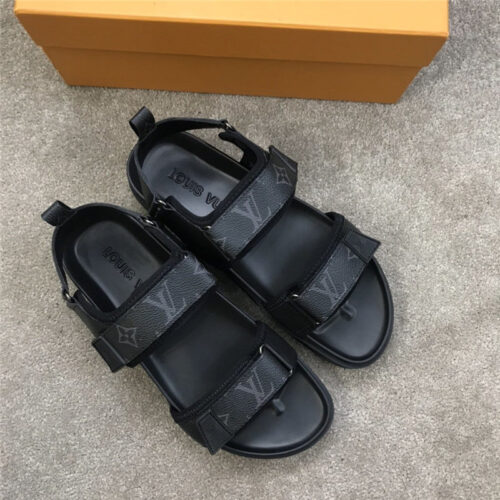 High Quality Luxury Louis Vuitton Mens Sandals Shoes – Style 13827 product detail
