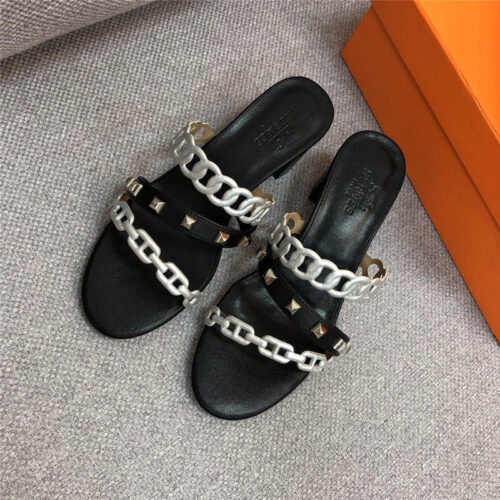 High Quality Luxury Hermes Fake Sandals Sandals Shoes – Style 91395 alternate view