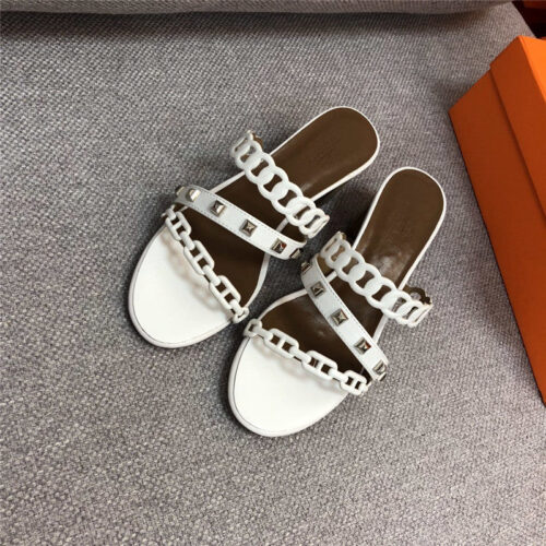 High Quality Luxury Hermes Fake Sandals Sandals Shoes alternate view