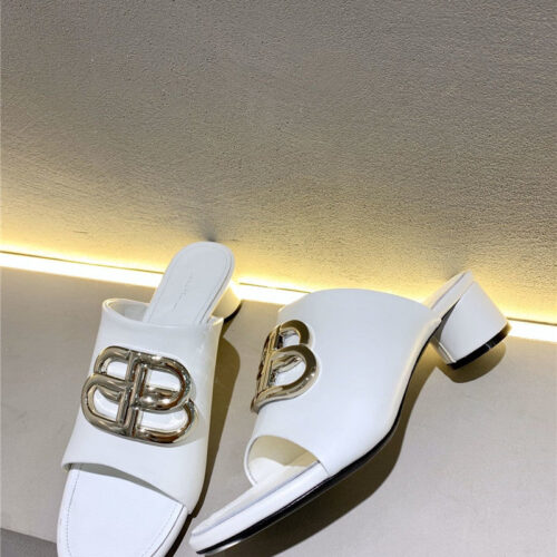 High Quality Luxury Fake Balenciaga Womens Mules Black Balenciaga Shoes – Style 94467