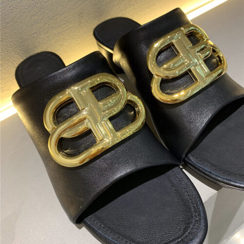 High Quality Luxury Fake Balenciaga Womens Mules Black Balenciaga Shoes – Ref Rh-7807 alternate view