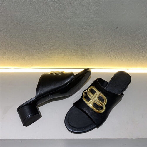 High Quality Luxury Fake Balenciaga Womens Mules Black Balenciaga Shoes – Ref Rh-7807 product detail