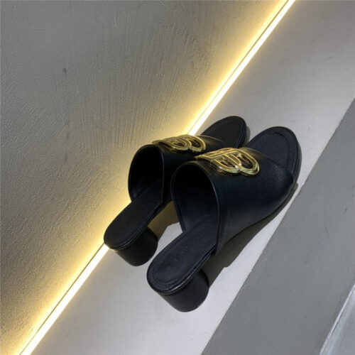 High Quality Luxury Fake Balenciaga Womens Mules Black Balenciaga Shoes – Ref Rh-7807 product detail
