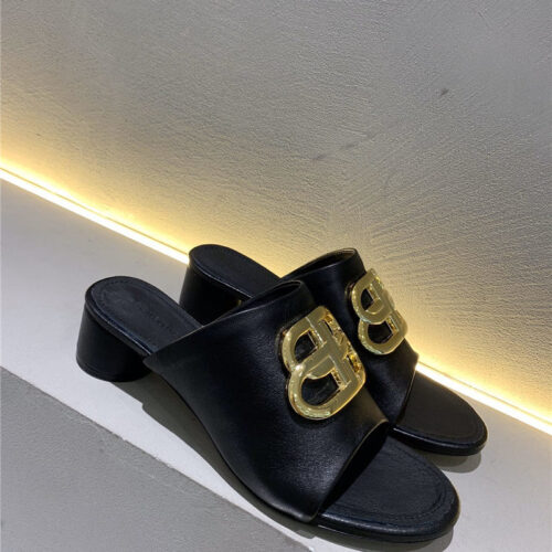 High Quality Luxury Fake Balenciaga Womens Mules Black Balenciaga Shoes – Ref Rh-7807 product detail
