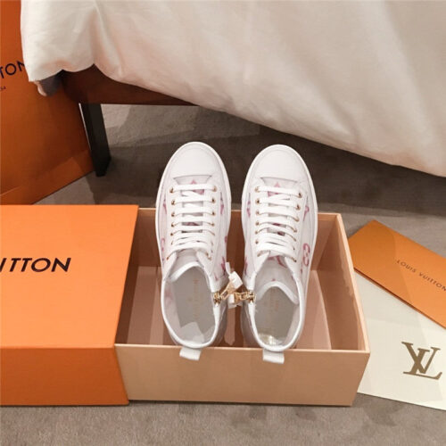 High Quality Luxury LV High Top Sneakers Womens product detail