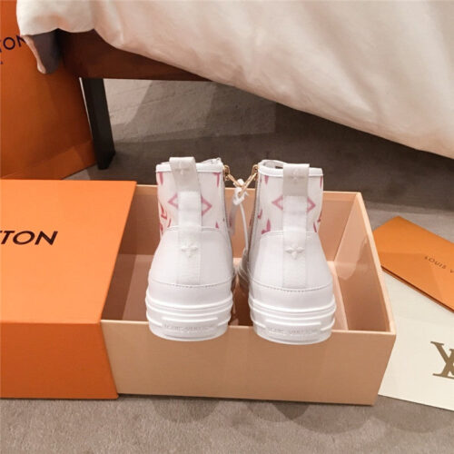 High Quality Luxury LV High Top Sneakers Womens product detail