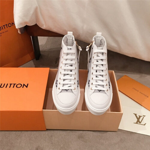 High Quality Luxury LV High Top Sneakers Womens – Style 95331 alternate view