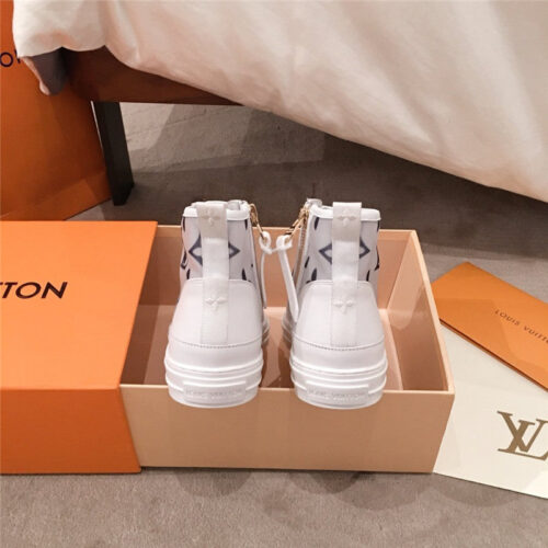 High Quality Luxury LV High Top Sneakers Womens – Style 95331 product detail