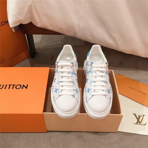 High Quality Luxury LV Sneakers Women White – Style 92419 alternate view