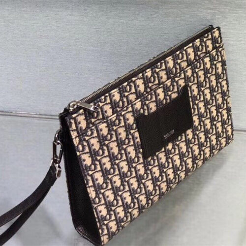 High Quality Luxury Dior Oblique Clutch product detail
