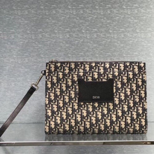 High Quality Luxury Dior Oblique Clutch