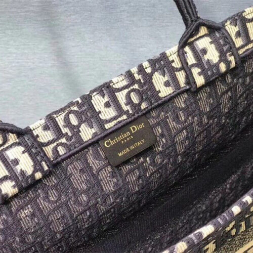 High Quality Luxury Dior Book Tote Large Navy Blue product detail