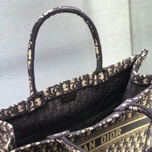 High Quality Luxury Dior Book Tote Large Navy Blue product detail