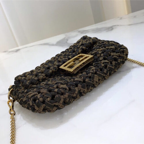 High Quality Luxury Fendi Baguette Weave Bag – Style 32340 product detail