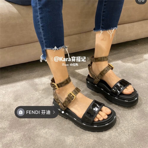 High Quality Luxury Fendi Platform Sandals product detail