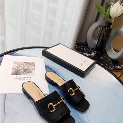 High Quality Luxury Gucci Slippers Womens – Style 55827