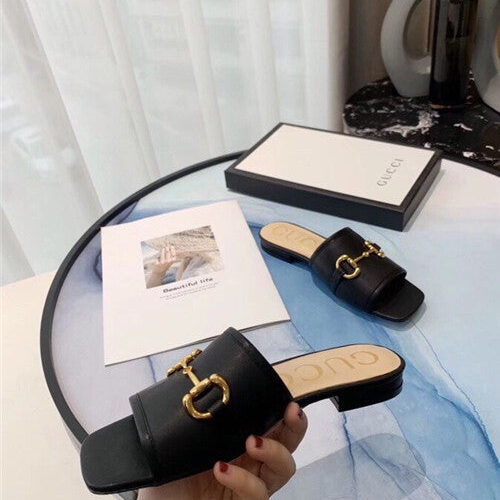 High Quality Luxury Gucci Slippers Womens – Style 55827 product detail