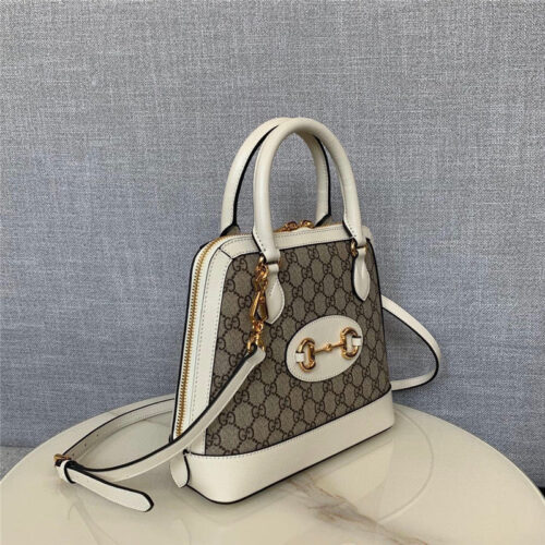 High Quality Luxury Gucci 1955 Horsebit Handle Bag alternate view