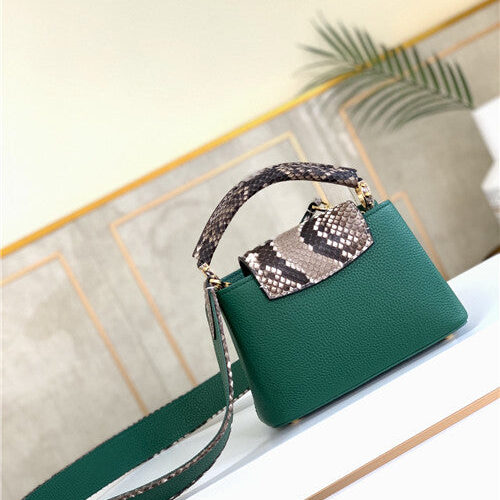 High Quality Luxury Louis Vuitton Capucines Mini Bag – Style 47553 alternate view