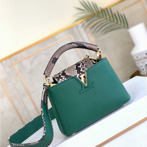 High Quality Luxury Louis Vuitton Capucines Mini Bag – Style 47553