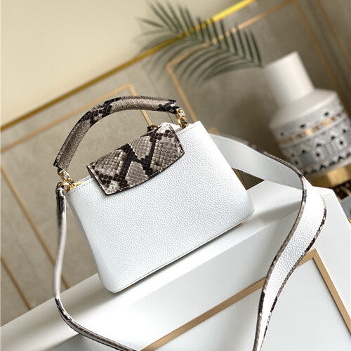 High Quality Luxury Louis Vuitton Capucines Mini Bag – Style 47554 alternate view