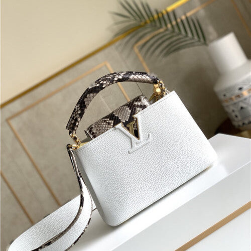 High Quality Luxury Louis Vuitton Capucines Mini Bag – Style 47554