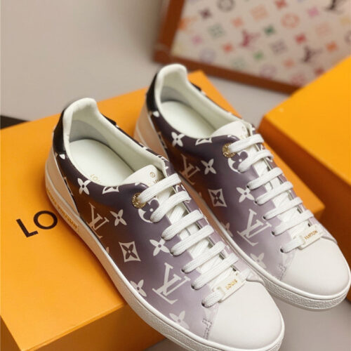 High Quality Luxury Louis Vuitton Womens LV Sneaker Shoes