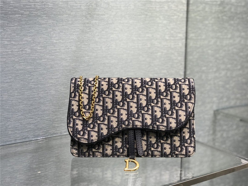 High Quality Luxury Dior Saddle Pouch Bag